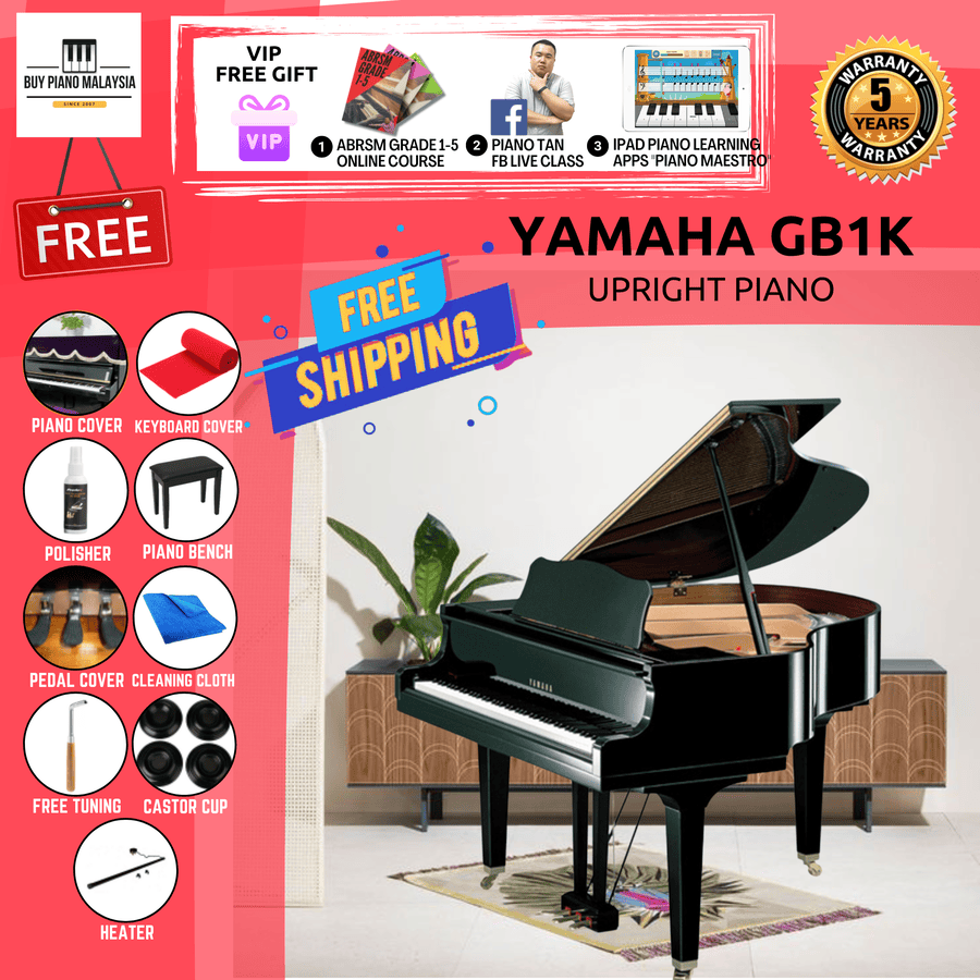 Elevate Your Performance with Yamaha GB1K Baby Grand Piano: Experience